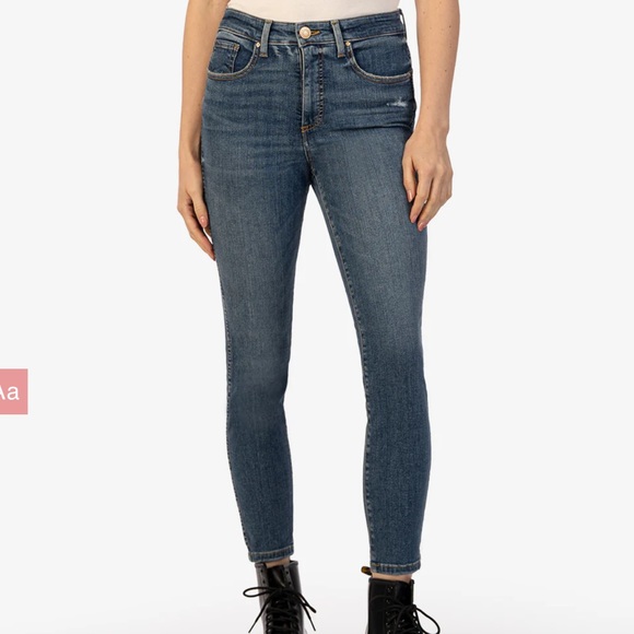 Kut from the Kloth Denim - 16W Kut from the Kloth, Donna High Rise Fab Ab Ankle Skinny, Exclusive